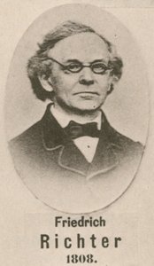 Friedrich Richter (gravür) by English School