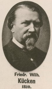 Friedrich Wilhelm Kucken (gravür) by English School
