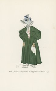 Gavarnis Psysionomie de la Population de Paris 1832