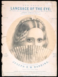 Joseph R. W. Harding tarafından bestelenen The Language of the Eye Puan Tablosunun Ön Kapağı by English School
