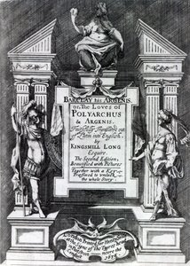 Argenis için ön yazı, John Barclay, ikinci İngilizce baskı, 1636 by English School