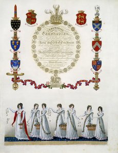 Frontispiece, John Whittaker tarafından "En Kutsal Majesteleri Kral Dördüncü George