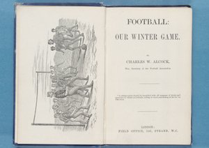 Frontispiece from Football: Our Winter Game, Charles W. Alcock, 1874 (ayrıca bkz. 315142 & 315144) by English School