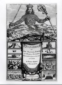 Leviathan veya The Matter, Forme and Power of a Common Wealth Ecclesiasticall and Civil, 1651, Malmesbury