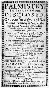 El Falı, Bunun Sırları Richard Saunders Tarafından Açıklandı, 1664 by English School