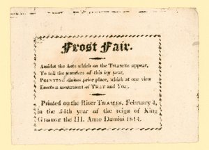 1814 Frost Fuarı by English School