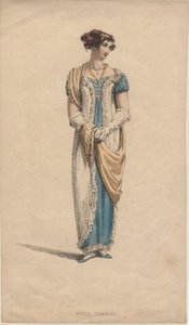 Tam elbise, 1817 by English School