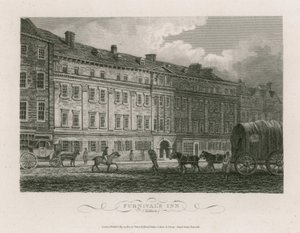 Furnivals Inn, Holborn, Londra by English School