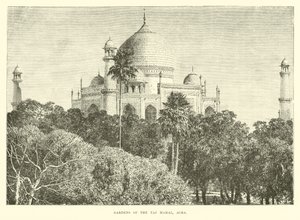 Tac Mahal Bahçeleri, Agra by English School