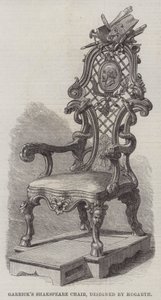 Hogarth tarafından tasarlanan Garrick