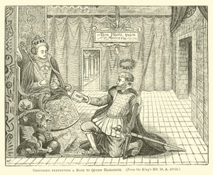 Gascoigne, Kraliçe Elizabeth