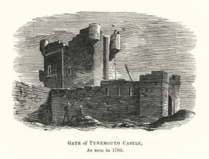 Tynemouth Kalesi Kapısı, 1783