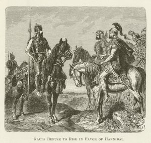 Galyalılar Hannibal Lehine Yükselmeyi Reddetti by English School