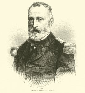 General Clement Thomas, Mart 1871 by English School