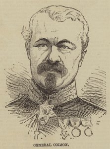 General Colson (gravür) by English School
