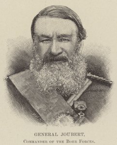 General Joubert, Boer Kuvvetleri Komutanı (gravür) by English School