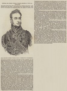 General Sir Robert Thomas Wilson, 15. Süvari Albayı (gravür) by English School