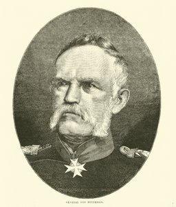 General Von Hindersin, Ekim 1870 by English School
