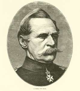 General Von Roon, Ağustos 1870 by English School