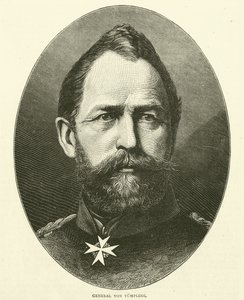 General Von Tumpling, Aralık 1870 by English School
