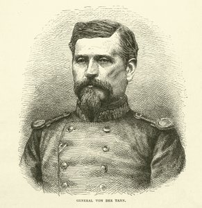 General Von der Tann, Eylül 1870 by English School