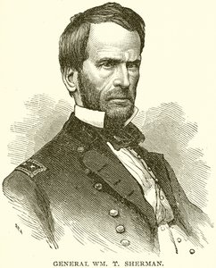 Genel WM. T. Sherman by English School