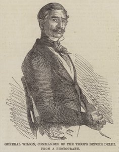General Wilson, Birliklerin Delhi