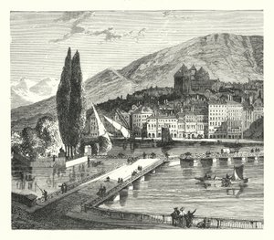 Cenevre (gravür) by English School