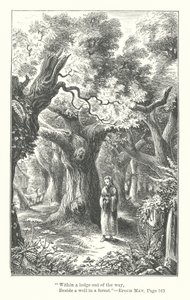 Geoffrey Chaucer (gravür) by English School