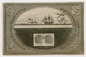 George Boulton, ticaret kartı by English School