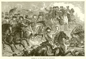 George II, Dettingen savaşında
