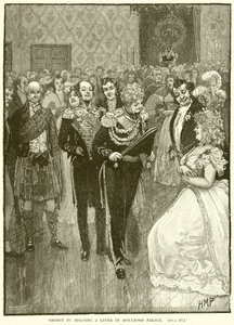 George IV, Holyrood Sarayı