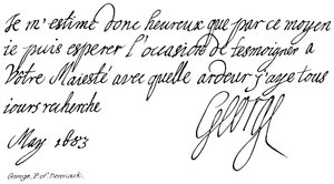 George, Danimarka P by English School