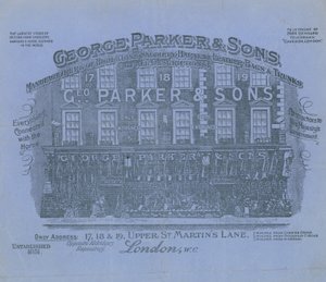 George Parker & Sons mağazası by English School