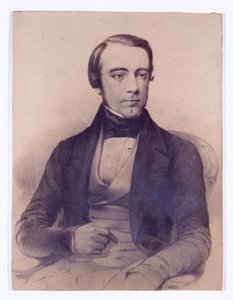 George Smith (kağıt üzerinde kömür) by English School