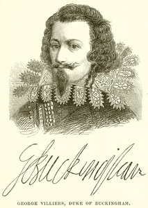 George Villiers, Buckingham Dükü by English School
