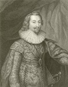 George Villiers, Buckingham Dükü by English School