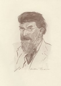 George William Russell, İrlanda Milliyetçi yazar ve ressam by English School