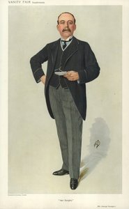 George Younger, Ayr Burghs, 6 Ocak 1910, Vanity Fair karikatürü by English School