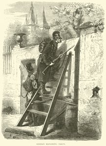 Alman keşif partisi, Ekim 1870 by English School
