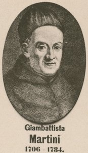 Giambattista Martini (gravür) by English School
