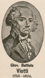 Giovanni Battista Viotti (gravür) by English School