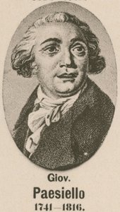 Giovanni Paeseello (gravür) by English School