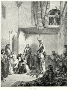 Gipsy Dancer (gravür) by English School