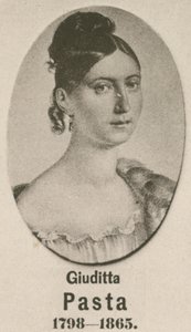 Giuditta Makarna (gravür) by English School