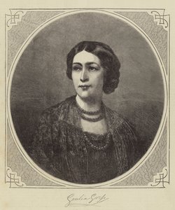 Giulia Grisi (gravür) by English School