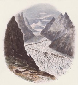 Buzullar (renkli gravür) by English School