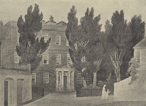 Godolphin Evi (gravür) by English School