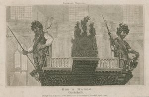 Yecüc ve Mecüc, Guildhall, Londra by English School