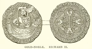 Altın-Asil. II. Richard by English School